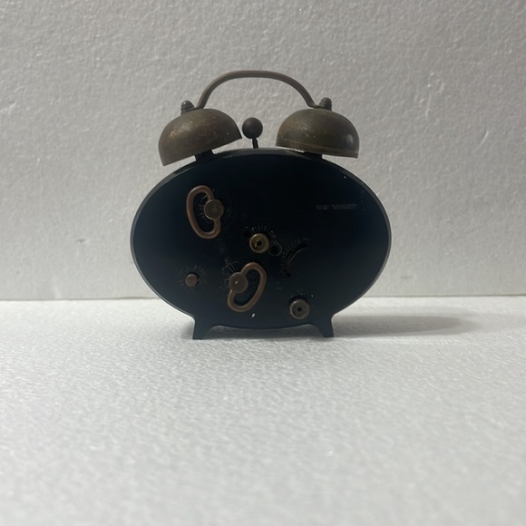 vintage linden black forest alarm clock made in west germany 1940/1960 - Picture 2 of 6